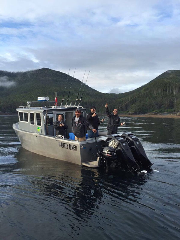 Barco de pesca Alaska